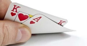 Pokerhand oder Black-Jack-Sieg?